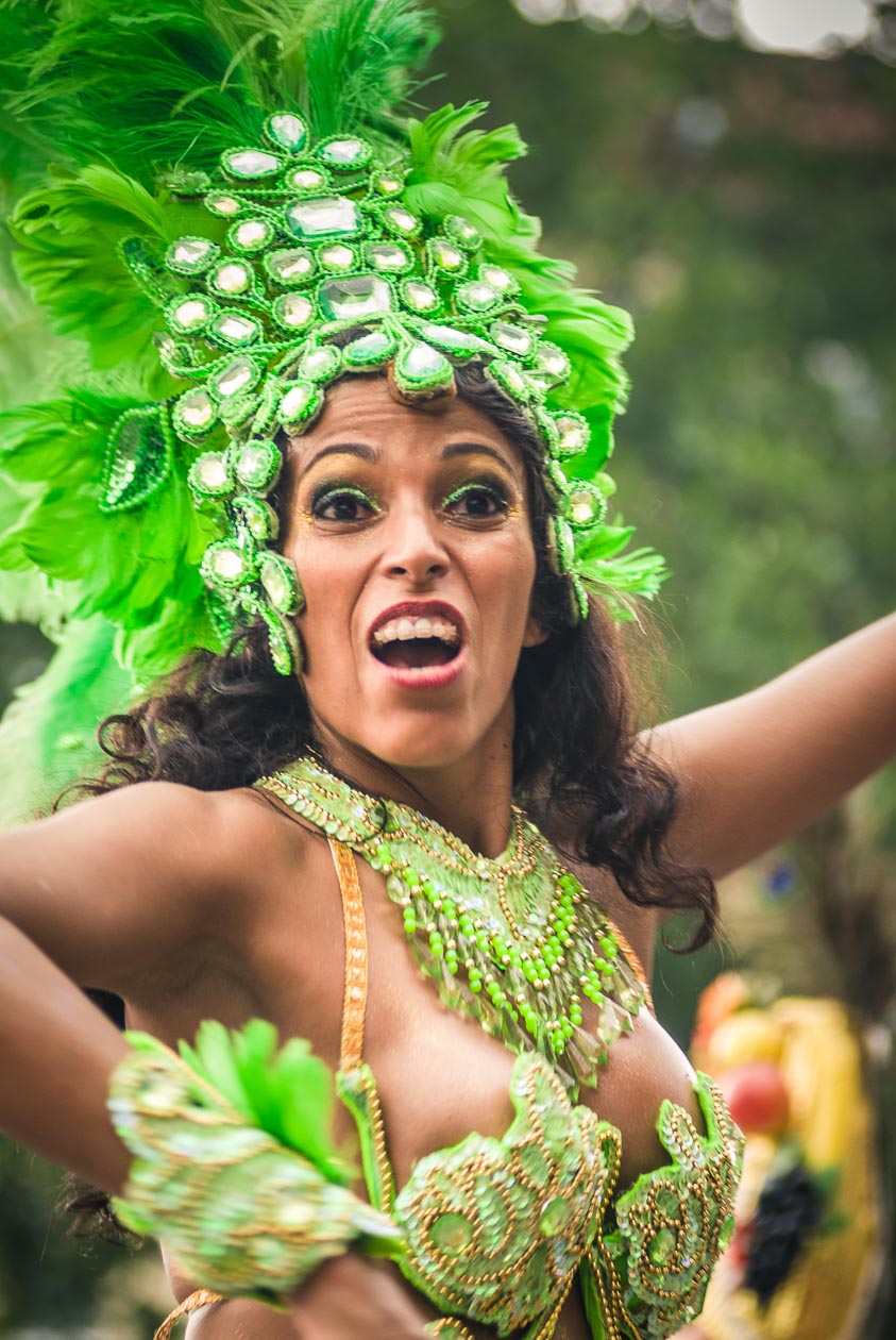 Berlin Kulturen Karnival Green Samba