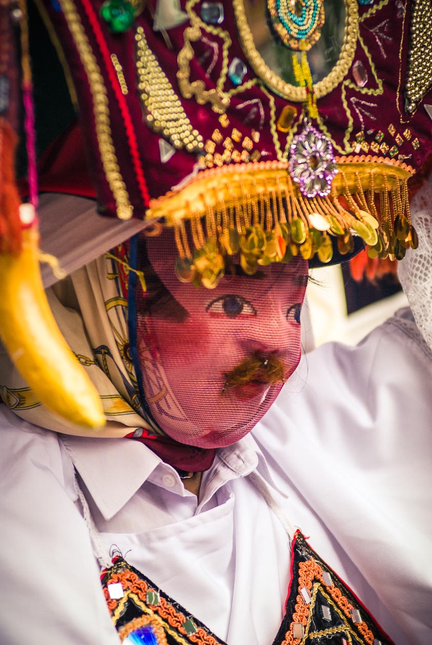 Berlin Kulturen Karnival Mask And Moustaches
