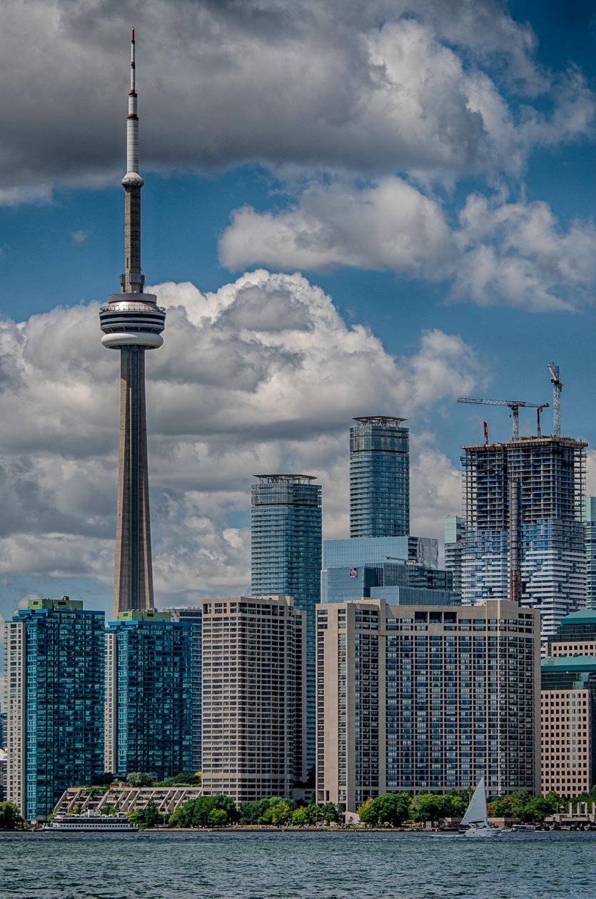 Canada CN Tower and Toronto Skyline