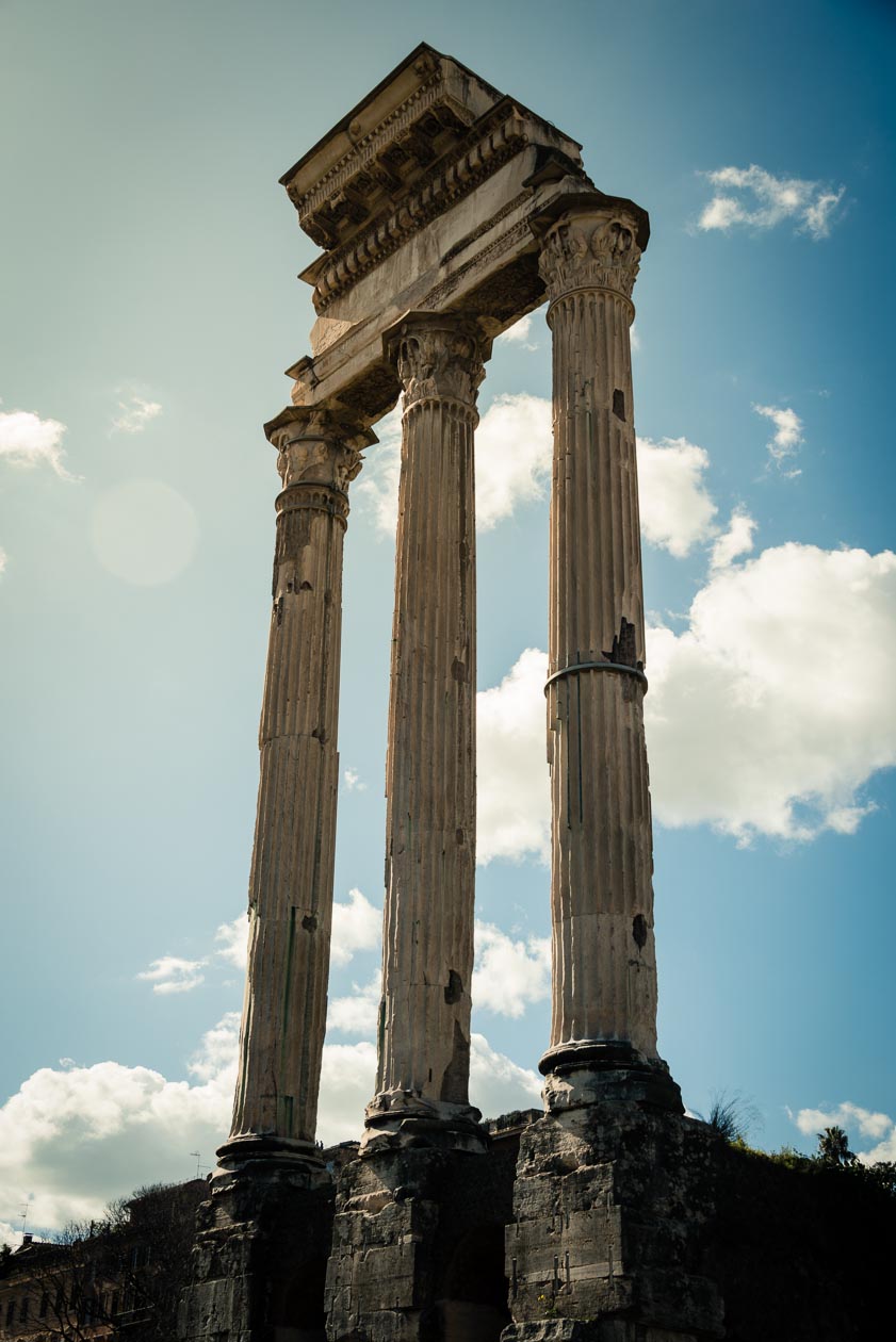Columns of Castor and Pollux Temple 2